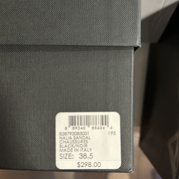 Club Monaco Suede Feather Heels - Picture 6 of 7